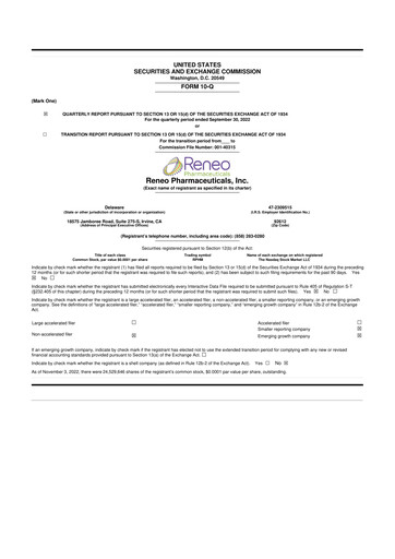 Thumbnail OnKure Therapeutics 10-Q Quarterly Report FY 