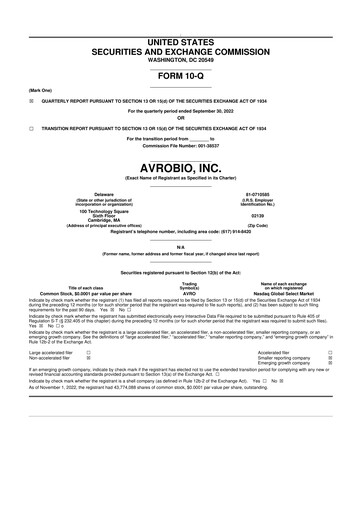 Thumbnail Tectonic Therapeutic 10-Q Quarterly Report FY 