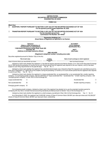 Thumbnail Paymentus 10-Q Quarterly Report FY2022 