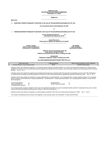 Vorschaubild Grace Therapeutics 10-Q Quartalsbericht 2022 