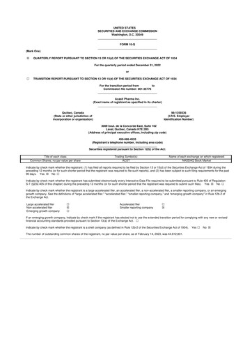 Vorschaubild Grace Therapeutics 10-Q Quartalsbericht 2022 