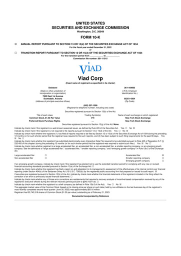 Thumbnail Pursuit Attractions and Hospitality 10-K Annual Report 2022