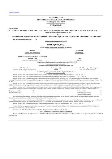 Thumbnail Innovex International 10-K Annual Report 2022