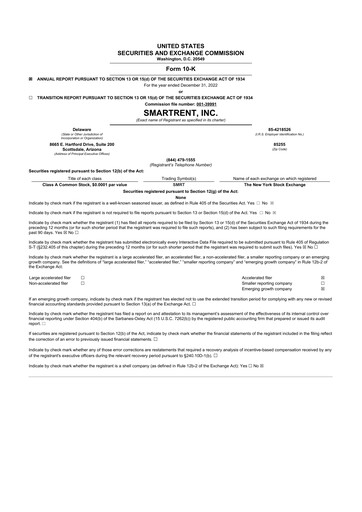 Thumbnail SmartRent 10-K Annual Report 2022