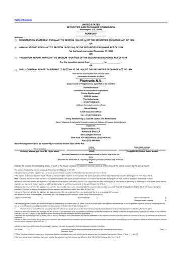 Thumbnail Pharvaris 20-F Annual Report 2022