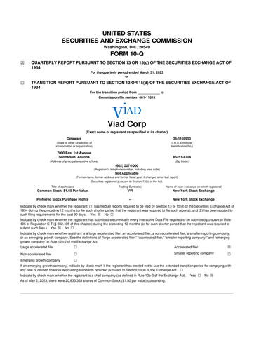 Thumbnail Pursuit Attractions and Hospitality 10-Q Quarterly Report FY2023 