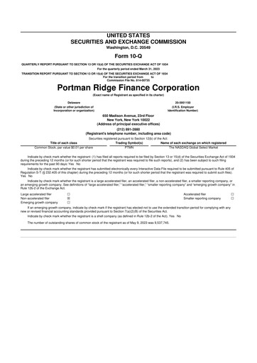 Vorschaubild BCP Investment Corporation 10-Q Quartalsbericht 2023 