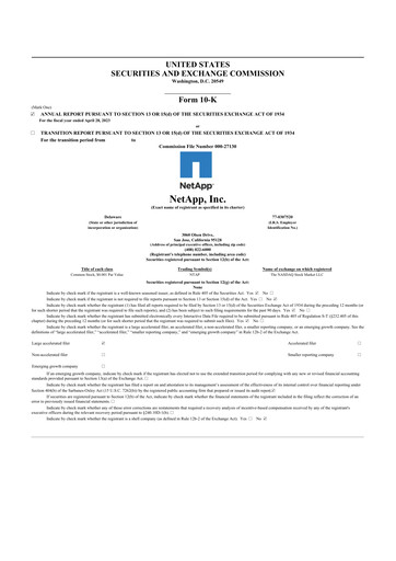 Thumbnail NetApp
 10-K Annual Report 2023
