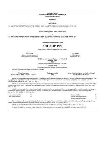 Vorschaubild Innovex International 10-Q Quartalsbericht 2023 