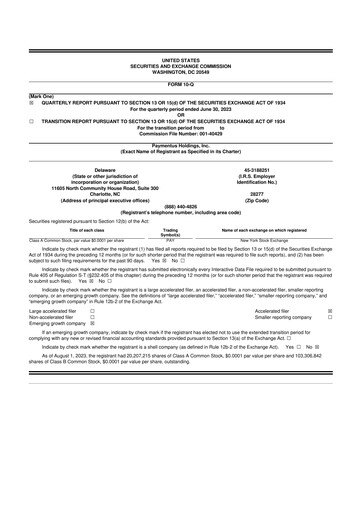 Thumbnail Paymentus 10-Q Quarterly Report FY2023 