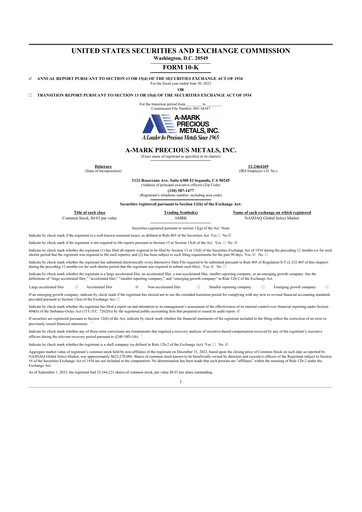 Thumbnail A-Mark Precious Metals 10-K Annual Report 2023
