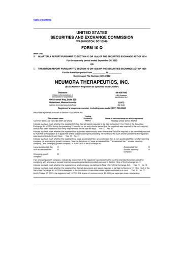 Thumbnail Neumora Therapeutics 10-Q Quarterly Report FY 