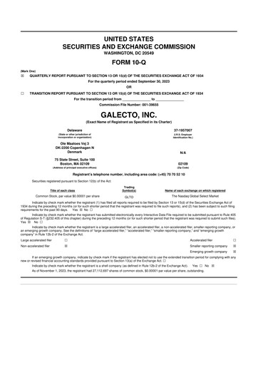 Miniature Damora Therapeutics 10-Q Rapport trimestriel 2023 
