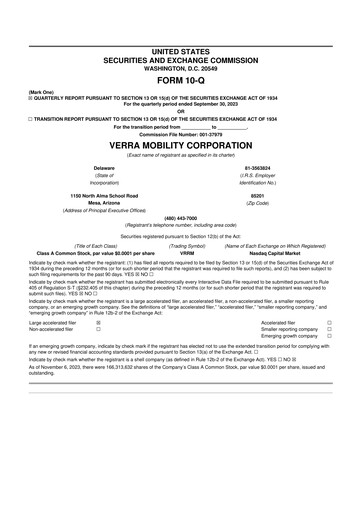 Thumbnail Verra Mobility 10-Q Quarterly Report FY2023 
