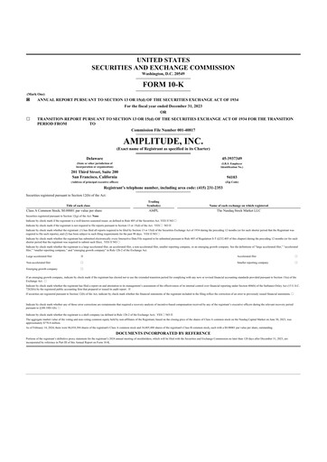 Thumbnail Amplitude 10-K Annual Report 2023