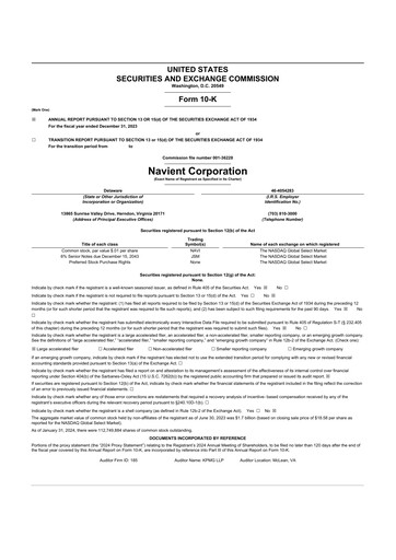 Thumbnail Navient 10-K Annual Report 2023