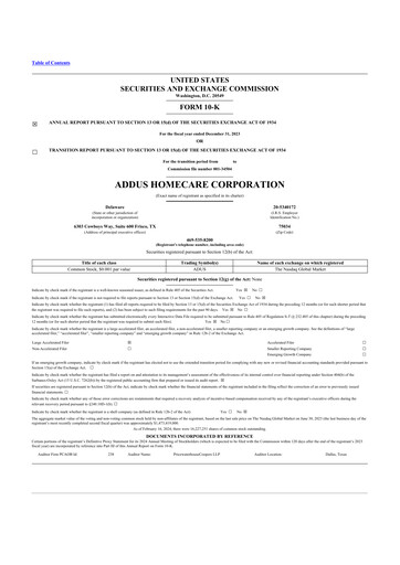 Thumbnail 
Addus HomeCare 10-K Annual Report 2023
