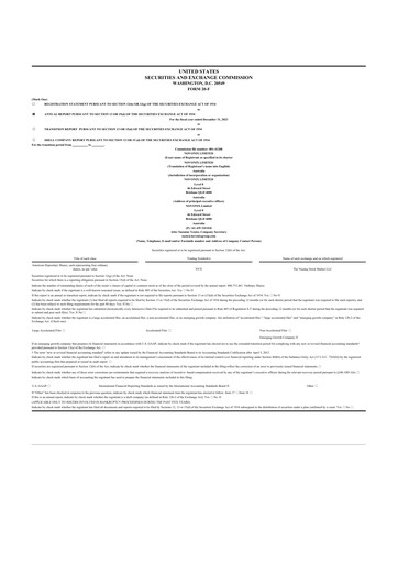 Thumbnail NOVONIX 20-F Annual Report 2023