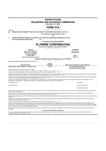 Thumbnail Flywire 10-K Annual Report 2023