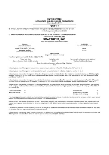 Thumbnail SmartRent 10-K Annual Report 2023