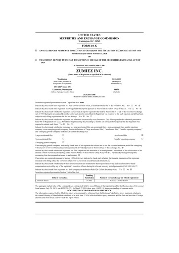 Thumbnail Zumiez 10-K Annual Report 2023