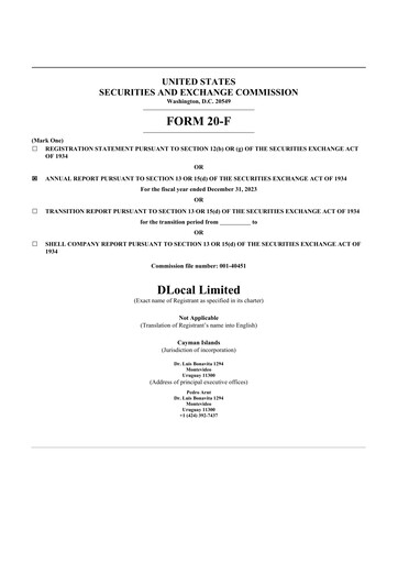 Thumbnail dLocal 20-F Annual Report 2023