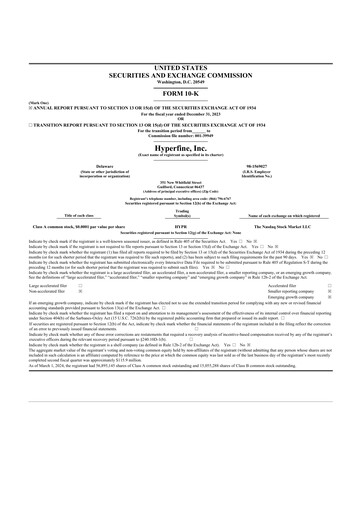 Thumbnail Hyperfine 10-K Annual Report 2023