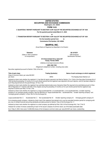 Thumbnail Marpai 10-Q Quarterly Report FY2024 
