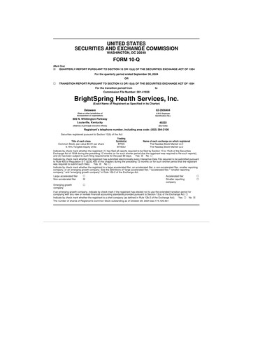 Thumbnail BrightSpring Health Services 10-Q Quarterly Report FY2024 