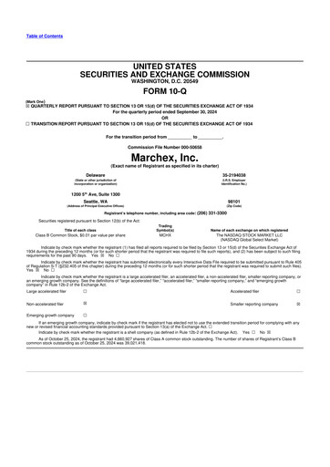 Thumbnail Marchex 10-Q Quarterly Report FY 