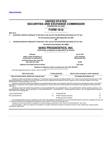 Thumbnail Sera Prognostics 10-Q Quarterly Report FY2024 