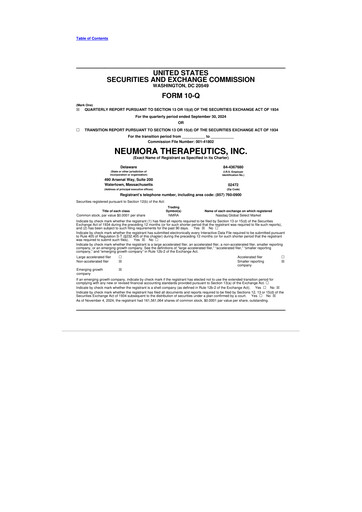 Thumbnail Neumora Therapeutics 10-Q Quarterly Report FY 