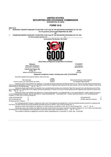 Thumbnail Sow Good 10-Q Quarterly Report FY2024 