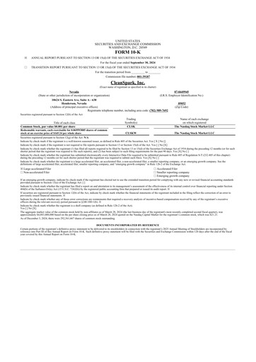 Thumbnail CleanSpark 10-K Annual Report 2024