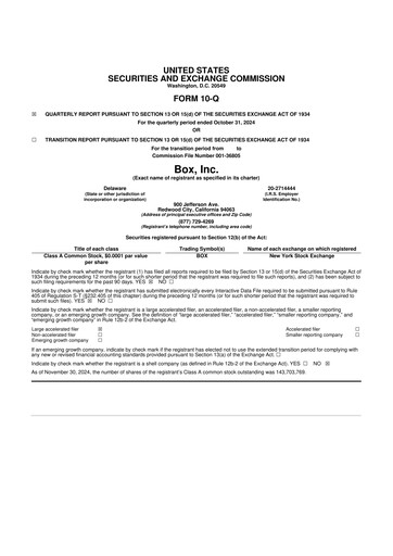 Thumbnail Box, Inc. 10-Q Quarterly Report FY 