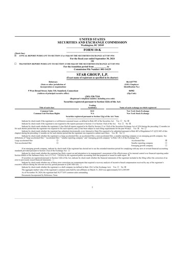 Thumbnail Star Group 10-K Annual Report 2024