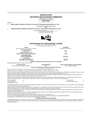 Thumbnail SLB (Schlumberger) 10-K Annual Report 2024