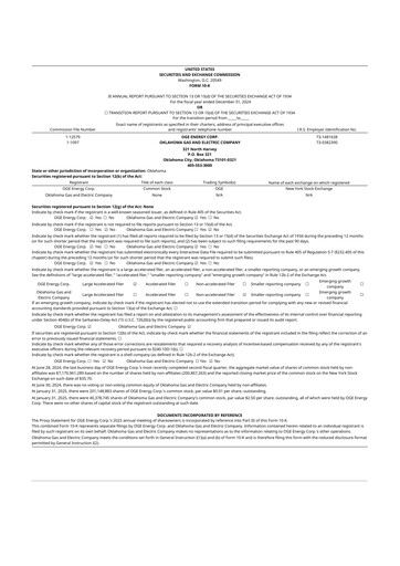 Thumbnail OGE Energy
 10-K Annual Report 2024