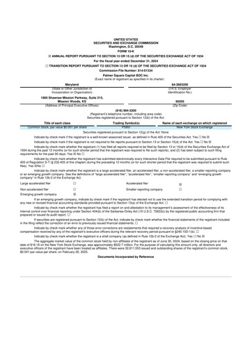 Thumbnail Palmer Square Capital BDC 10-K Annual Report 2024