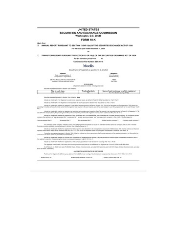 Thumbnail Moelis & Company 10-K Annual Report 2024