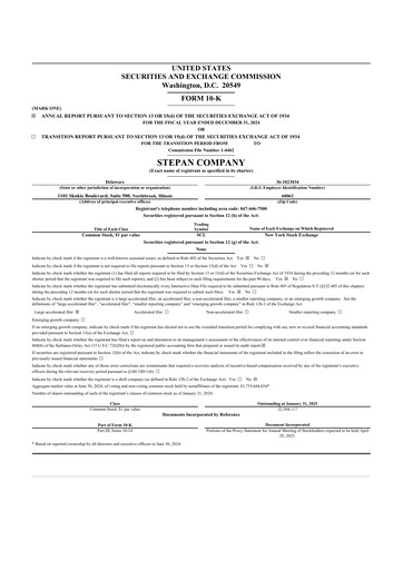 Thumbnail Stepan Company
 10-K Annual Report 2024