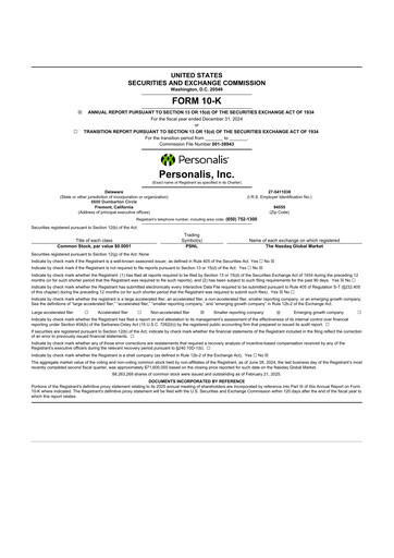 Thumbnail Personalis 10-K Annual Report 2024