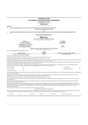 Vorschaubild 89bio 10-K Jahresbericht 2024