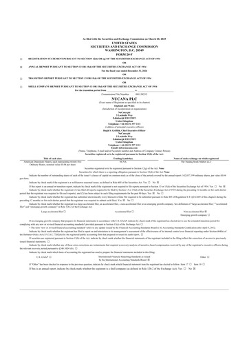 Thumbnail NuCana
 20-F Annual Report 2024