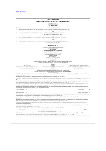 Vorschaubild Immatics 20-F Jahresbericht 2024