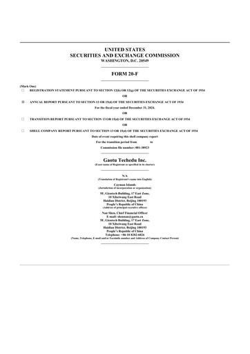 Vorschaubild Gaotu Techedu
 20-F Jahresbericht 2024