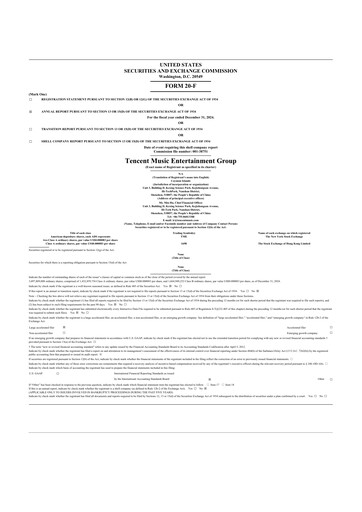 Thumbnail Tencent Music Entertainment 20-F Annual Report 2024