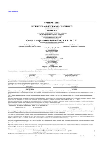Thumbnail Grupo Aeroportuario del Pacífico
 20-F Annual Report 2024