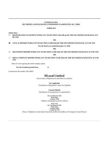 Thumbnail dLocal 20-F Annual Report 2024