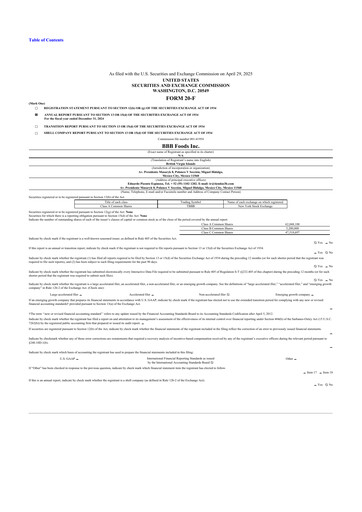 Thumbnail BBB Foods 20-F Annual Report 2024